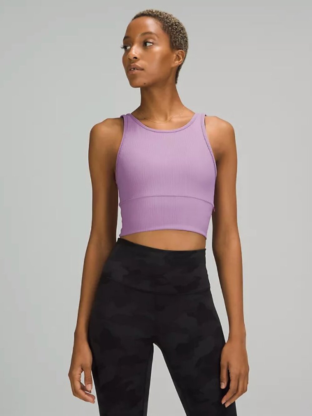Lululemon Women's Power Pivot Ribbed Tank Top